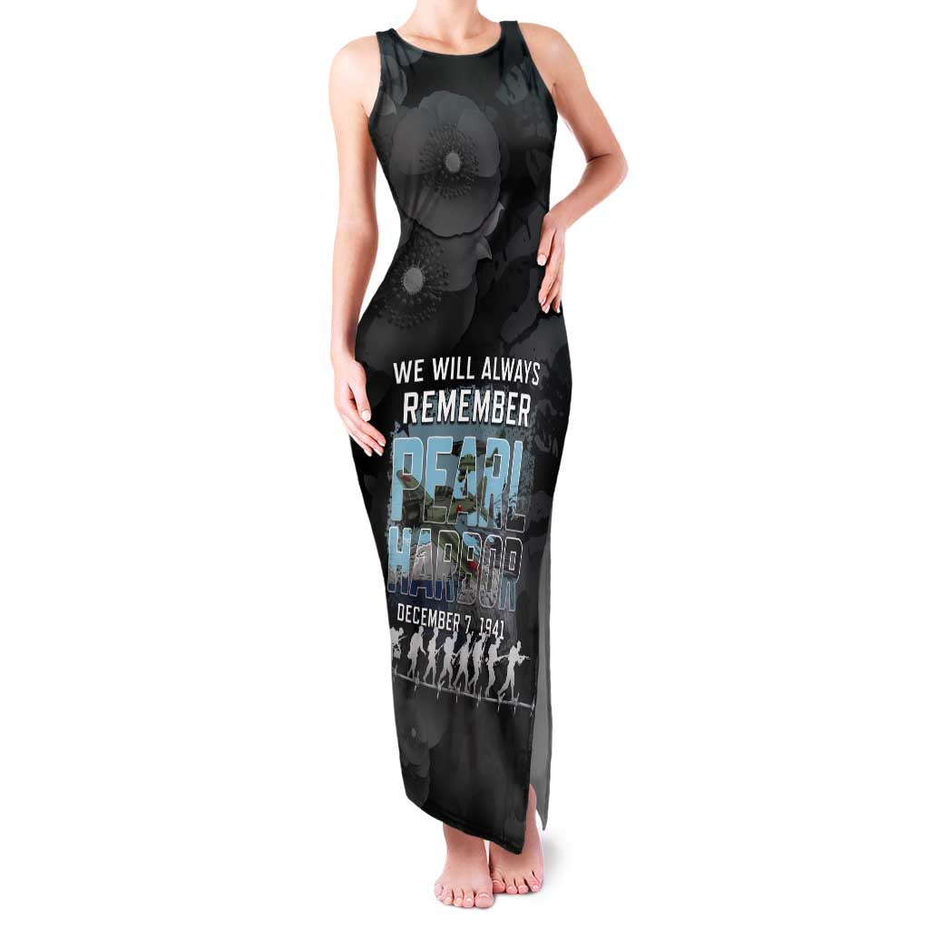 Personalized Pearl Harbor Remembrance Day Family Matching Tank Maxi Dress and Hawaiian Shirt We Will Always Remember