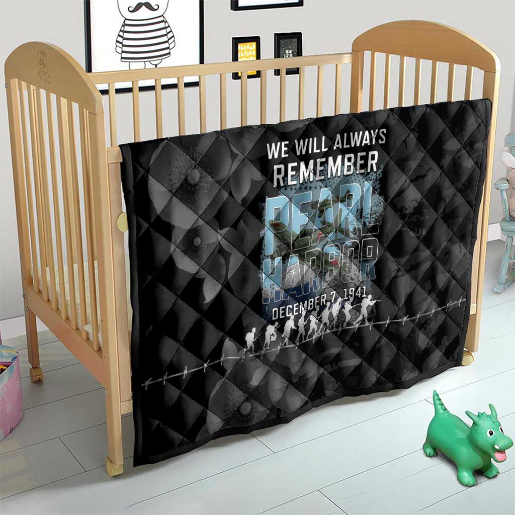 Pearl Harbor Remembrance Day Quilt We Will Always Remember