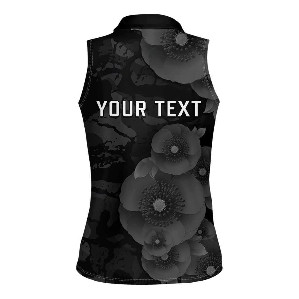 Personalized Pearl Harbor Remembrance Day Women Sleeveless Polo Shirt We Will Always Remember