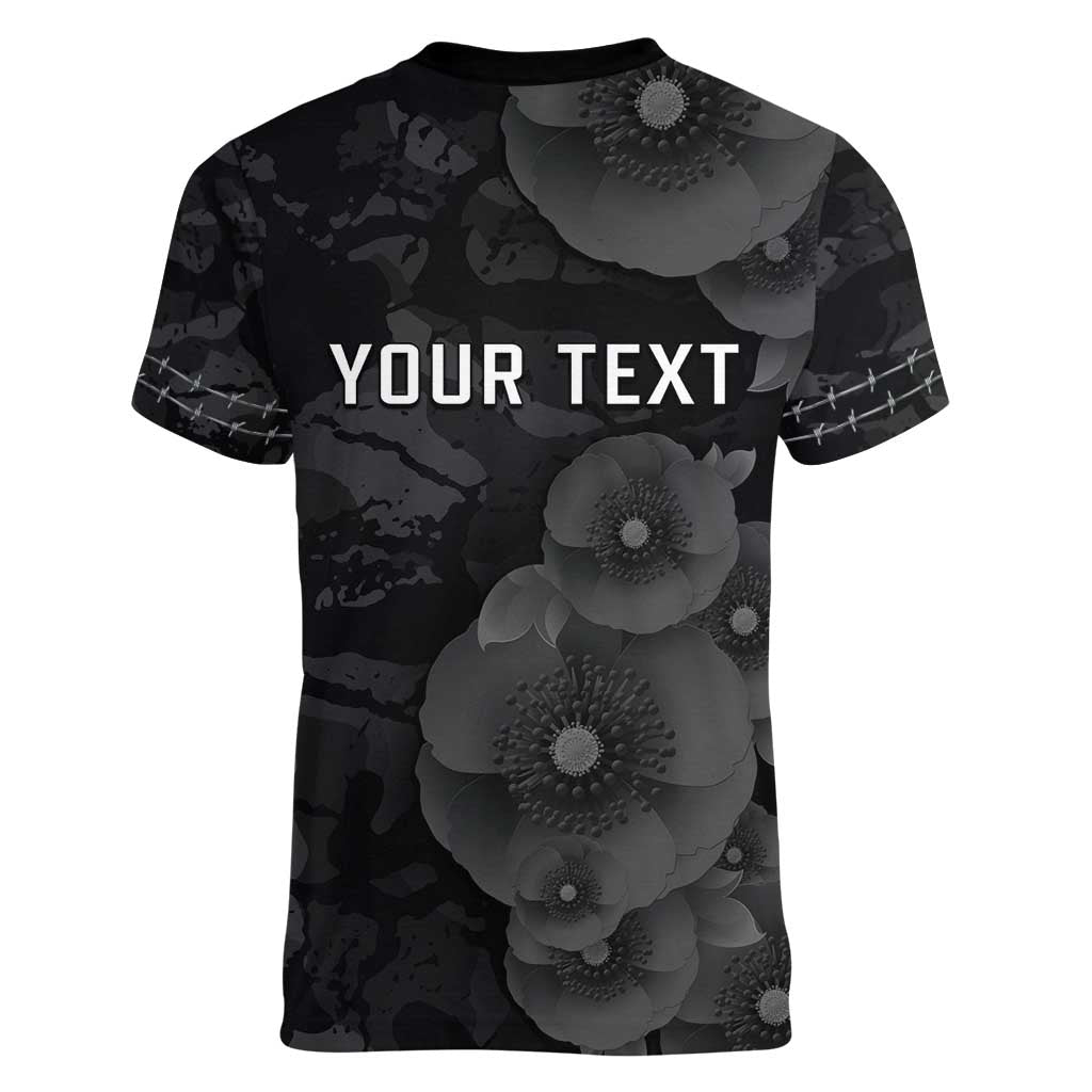 Personalized Pearl Harbor Remembrance Day Women V-Neck T-Shirt We Will Always Remember