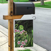 New Zealand Aotearoa Kakapo Garden Flag Maori Pattern With Manuka Galaxy Style - Polynesian Pride