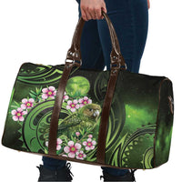 New Zealand Aotearoa Kakapo Travel Bag Maori Pattern With Manuka Galaxy Style - Polynesian Pride