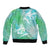 Couple Sea Turtle One Love One Heart Bomber Jacket LT05 - Polynesian Pride