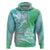 Couple Sea Turtle One Love One Heart Hoodie LT05 Pullover Hoodie Aqua - Polynesian Pride