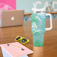 Couple Sea Turtle One Love One Heart Tumbler With Handle LT05 - Polynesian Pride