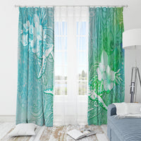 Couple Sea Turtle One Love One Heart Window Curtain LT05 - Polynesian Pride