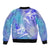 Couple Blue Sea Turtle Heart Love Bomber Jacket LT05 - Polynesian Pride