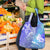 Couple Blue Sea Turtle Heart Love Grocery Bag