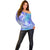 Couple Blue Sea Turtle Heart Love Off Shoulder Sweater LT05 - Polynesian Pride
