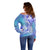 Couple Blue Sea Turtle Heart Love Off Shoulder Sweater LT05 - Polynesian Pride
