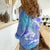Couple Blue Sea Turtle Heart Love Women Casual Shirt LT05 - Polynesian Pride
