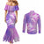 Couple Sea Turtle Love Give Us A Fairytale Couples Matching Mermaid Dress and Long Sleeve Button Shirt LT05 - Polynesian Pride