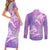Couple Sea Turtle Love Give Us A Fairytale Couples Matching Short Sleeve Bodycon Dress and Long Sleeve Button Shirt LT05 - Polynesian Pride