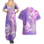 Couple Sea Turtle Love Give Us A Fairytale Couples Matching Summer Maxi Dress and Hawaiian Shirt LT05 - Polynesian Pride