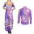 Couple Sea Turtle Love Give Us A Fairytale Couples Matching Summer Maxi Dress and Long Sleeve Button Shirt LT05 - Polynesian Pride