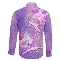 Couple Sea Turtle Love Give Us A Fairytale Family Matching Puletasi Dress and Hawaiian Shirt LT05 - Polynesian Pride