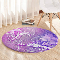 Couple Sea Turtle Love Give Us A Fairytale Round Carpet LT05 - Polynesian Pride