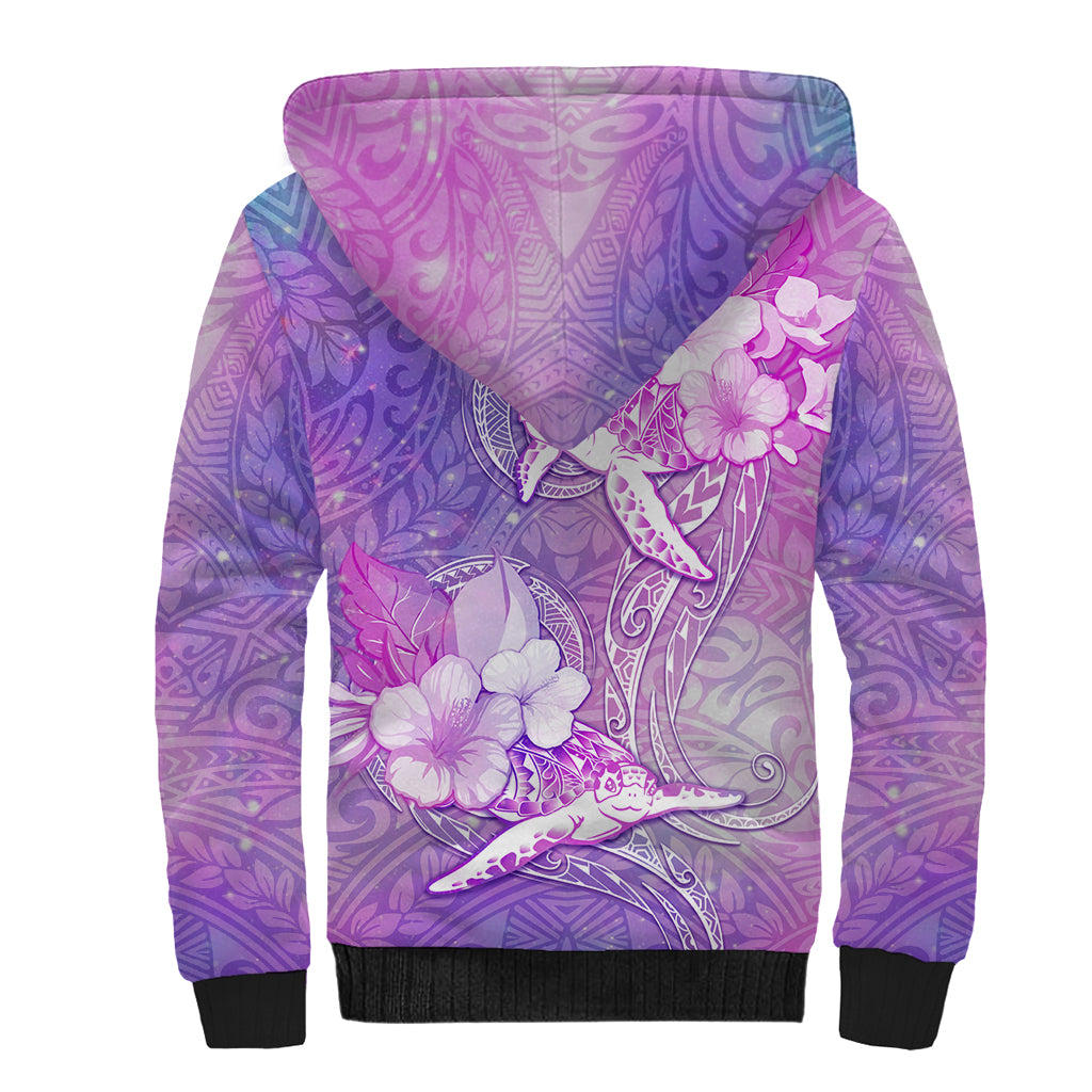 Couple Sea Turtle Love Give Us A Fairytale Sherpa Hoodie LT05 - Polynesian Pride