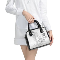 Polynesia Sea Turtle Couple Shoulder Handbag Happy Valentine Day White LT05 - Polynesian Pride