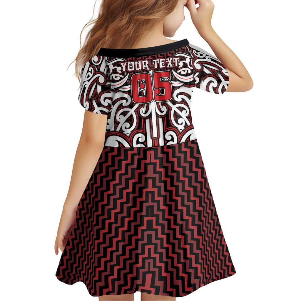 Custom Aotearoa Ngapuhi Family Matching Summer Maxi Dress and Hawaiian Shirt Maori Tribal Pattern Mix Poutama LT05 - Polynesian Pride