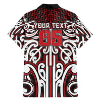 Custom Aotearoa Ngapuhi Family Matching Tank Maxi Dress and Hawaiian Shirt Maori Tribal Pattern Mix Poutama LT05 - Polynesian Pride