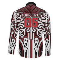 Custom Aotearoa Ngapuhi Family Matching Tank Maxi Dress and Hawaiian Shirt Maori Tribal Pattern Mix Poutama LT05 - Polynesian Pride