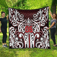 Custom Aotearoa Ngapuhi Quilt Maori Tribal Pattern Mix Poutama LT05 - Polynesian Pride