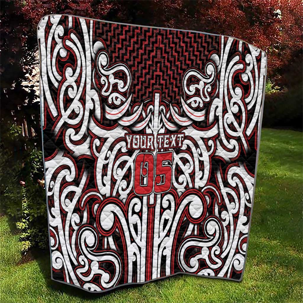 Custom Aotearoa Ngapuhi Quilt Maori Tribal Pattern Mix Poutama LT05 - Polynesian Pride
