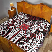 Custom Aotearoa Ngapuhi Quilt Maori Tribal Pattern Mix Poutama LT05 - Polynesian Pride