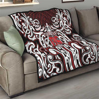 Custom Aotearoa Ngapuhi Quilt Maori Tribal Pattern Mix Poutama LT05 - Polynesian Pride