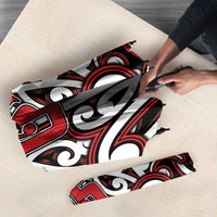 Custom Aotearoa Ngapuhi Umbrella Maori Tribal Pattern Mix Poutama LT05 - Polynesian Pride