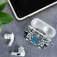 Custom Aotearoa Ngati Porou AirPods Case Maori Tribal Pattern Mix Poutama