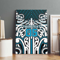 Custom Aotearoa Ngati Porou Canvas Wall Art Maori Tribal Pattern Mix Poutama