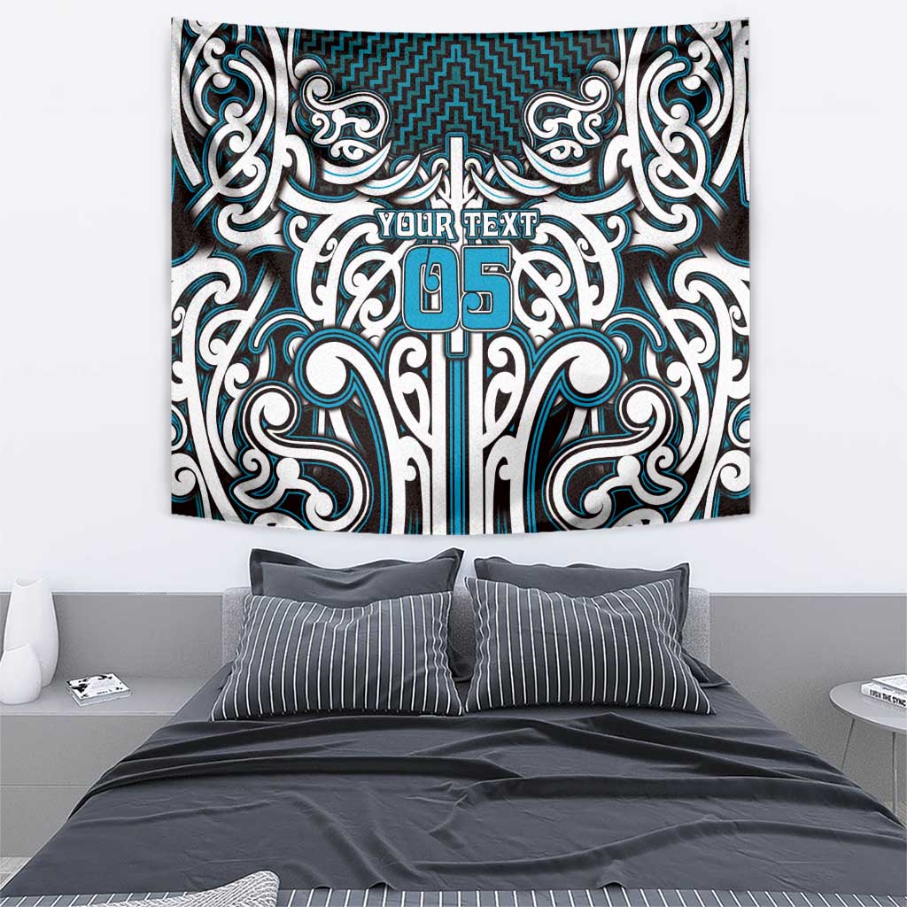 Custom Aotearoa Ngati Porou Tapestry Maori Tribal Pattern Mix Poutama