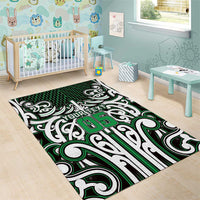 Custom Aotearoa Ngai Tahu Area Rug Maori Tribal Pattern Mix Poutama LT05 - Polynesian Pride