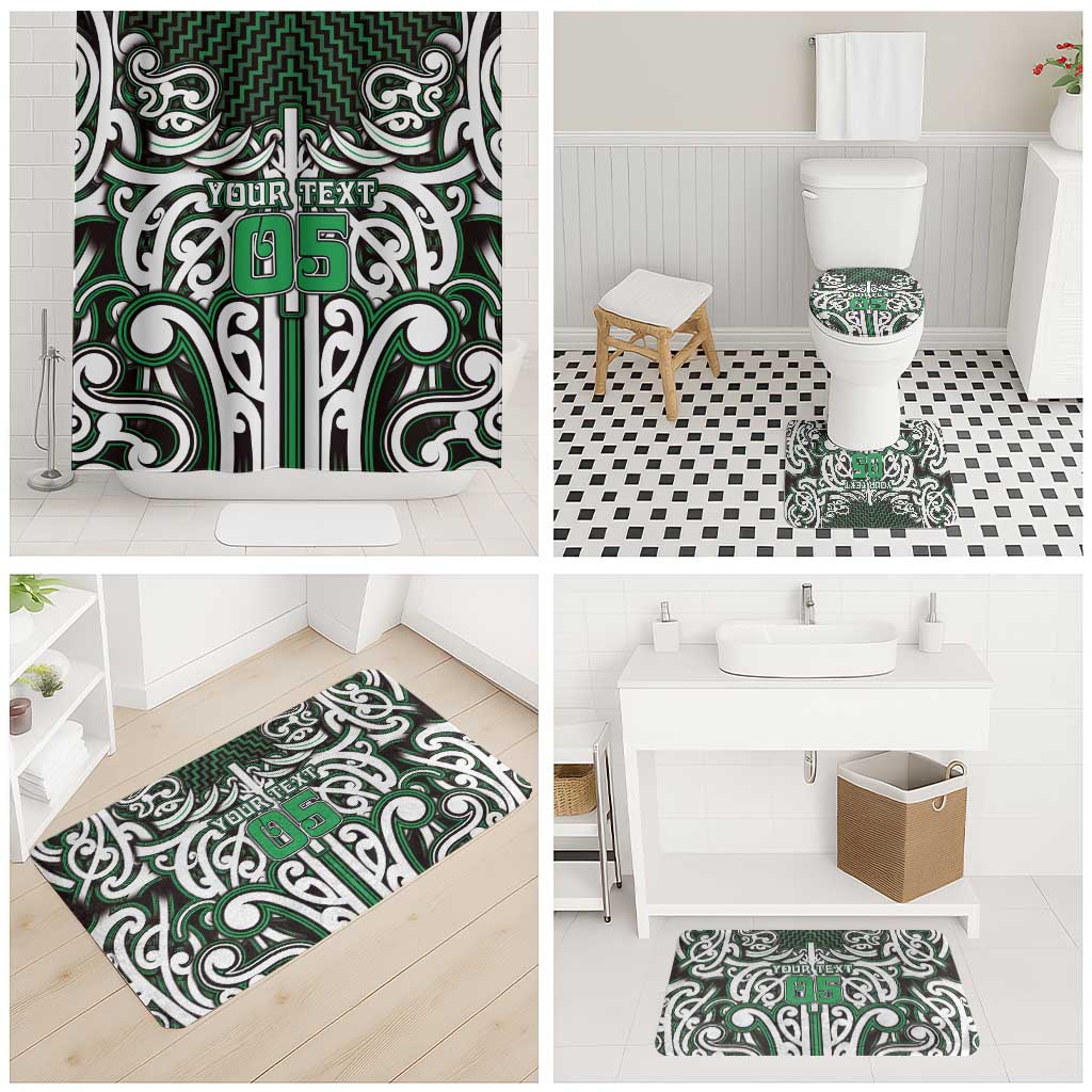 Custom Aotearoa Ngai Tahu Bathroom Set Maori Tribal Pattern Mix Poutama LT05 - Polynesian Pride