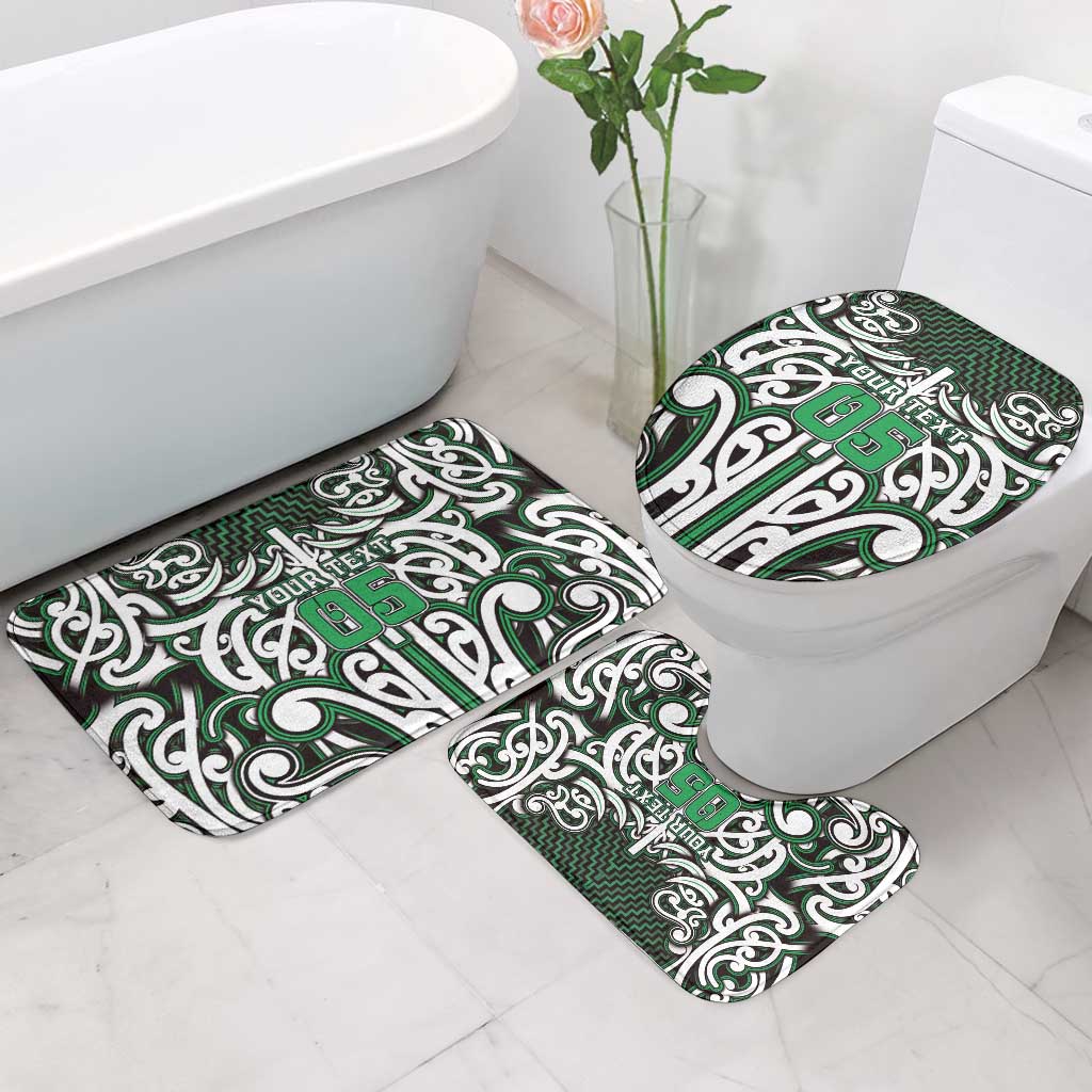 Custom Aotearoa Ngai Tahu Bathroom Set Maori Tribal Pattern Mix Poutama LT05 - Polynesian Pride