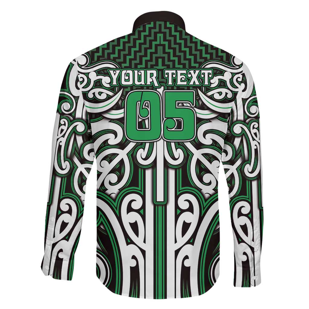 Custom Aotearoa Ngai Tahu Family Matching Short Sleeve Bodycon Dress and Hawaiian Shirt Maori Tribal Pattern Mix Poutama LT05 - Polynesian Pride