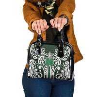 Custom Aotearoa Ngai Tahu Shoulder Handbag Maori Tribal Pattern Mix Poutama