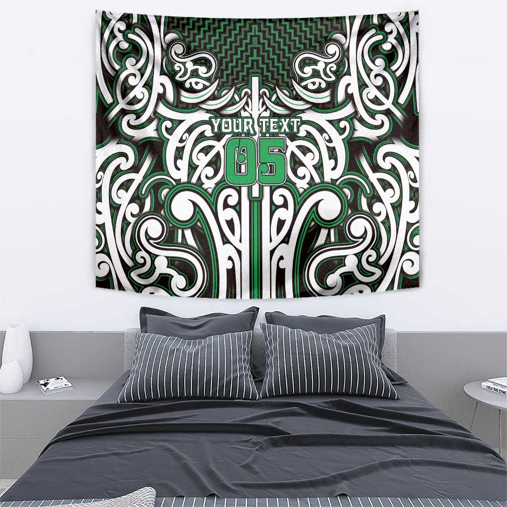Custom Aotearoa Ngai Tahu Tapestry Maori Tribal Pattern Mix Poutama LT05 - Polynesian Pride