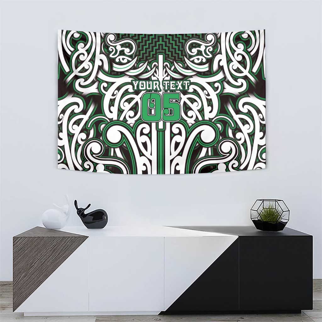 Custom Aotearoa Ngai Tahu Tapestry Maori Tribal Pattern Mix Poutama LT05 - Polynesian Pride