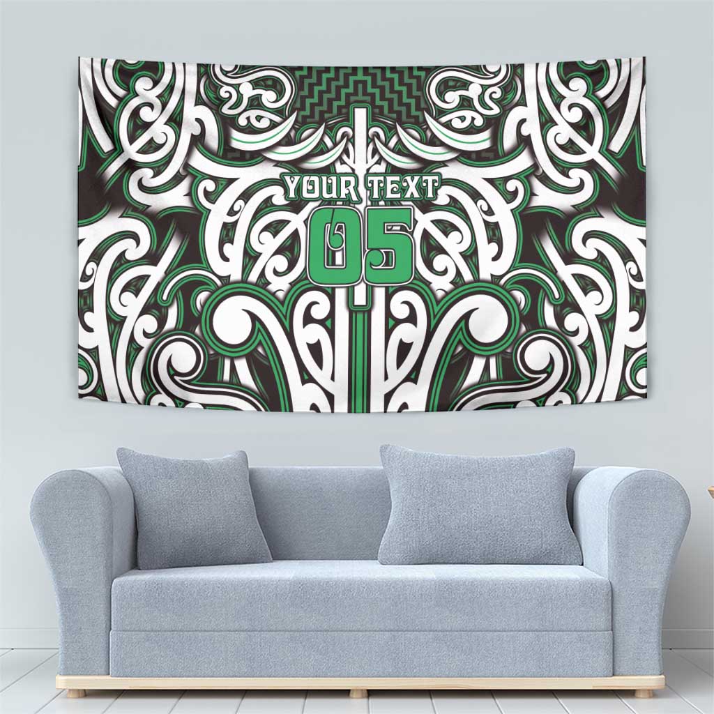 Custom Aotearoa Ngai Tahu Tapestry Maori Tribal Pattern Mix Poutama LT05 - Polynesian Pride