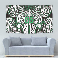 Custom Aotearoa Ngai Tahu Tapestry Maori Tribal Pattern Mix Poutama LT05 - Polynesian Pride