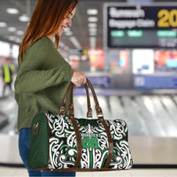 Custom Aotearoa Ngai Tahu Travel Bag Maori Tribal Pattern Mix Poutama