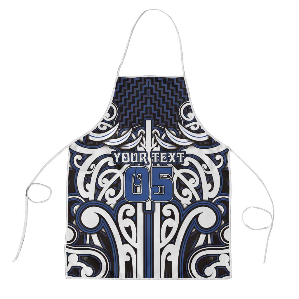 Custom Aotearoa Ngati Tuwharetoa Apron Maori Tribal Pattern Mix Poutama
