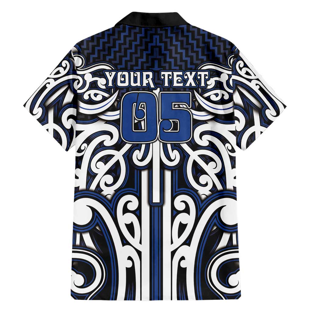 Custom Aotearoa Ngati Tuwharetoa Family Matching Off Shoulder Maxi Dress and Hawaiian Shirt Maori Tribal Pattern Mix Poutama LT05 - Polynesian Pride