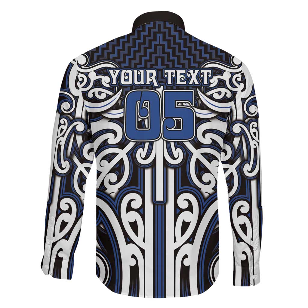Custom Aotearoa Ngati Tuwharetoa Family Matching Off Shoulder Maxi Dress and Hawaiian Shirt Maori Tribal Pattern Mix Poutama LT05 - Polynesian Pride
