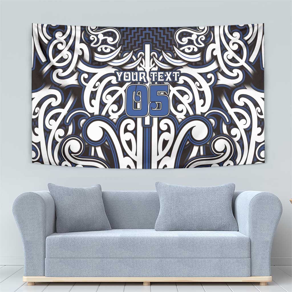 Custom Aotearoa Ngati Tuwharetoa Tapestry Maori Tribal Pattern Mix Poutama
