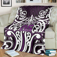 Custom Aotearoa Rangitane Blanket Maori Tribal Pattern Mix Poutama