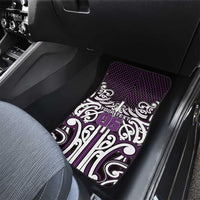 Custom Aotearoa Rangitane Car Mats Maori Tribal Pattern Mix Poutama